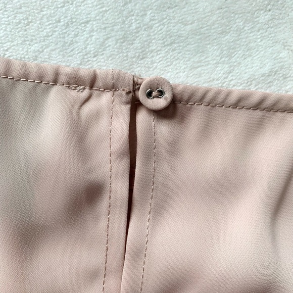 NWT Revolve L'academie Tie Sleeve Blouse Blush Pink - Picture 10 of 13
